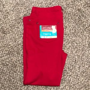 Red Pull-on Jeggings - NWT!